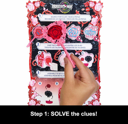 Monster High Skulltimate Secrets Doll and Accessories Set, Garden Mysteries Draculaura with Reveal Closet & 19+ Tea Party Surprises like Doll Clothes, HYT72