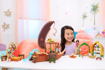 * Garland Moana`S Canoe Crew Playset