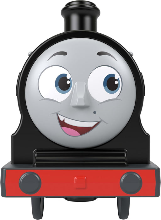 Thomas & Friends Motorized Toy Train Donald Battery-Powered Engine with Cargo Car for Preschool Kids Ages 3+ years, JBW21