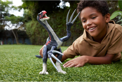 Mattel Jurassic World - Chaos Theory Roar 'N Strike Therizinosaurus/Toys
