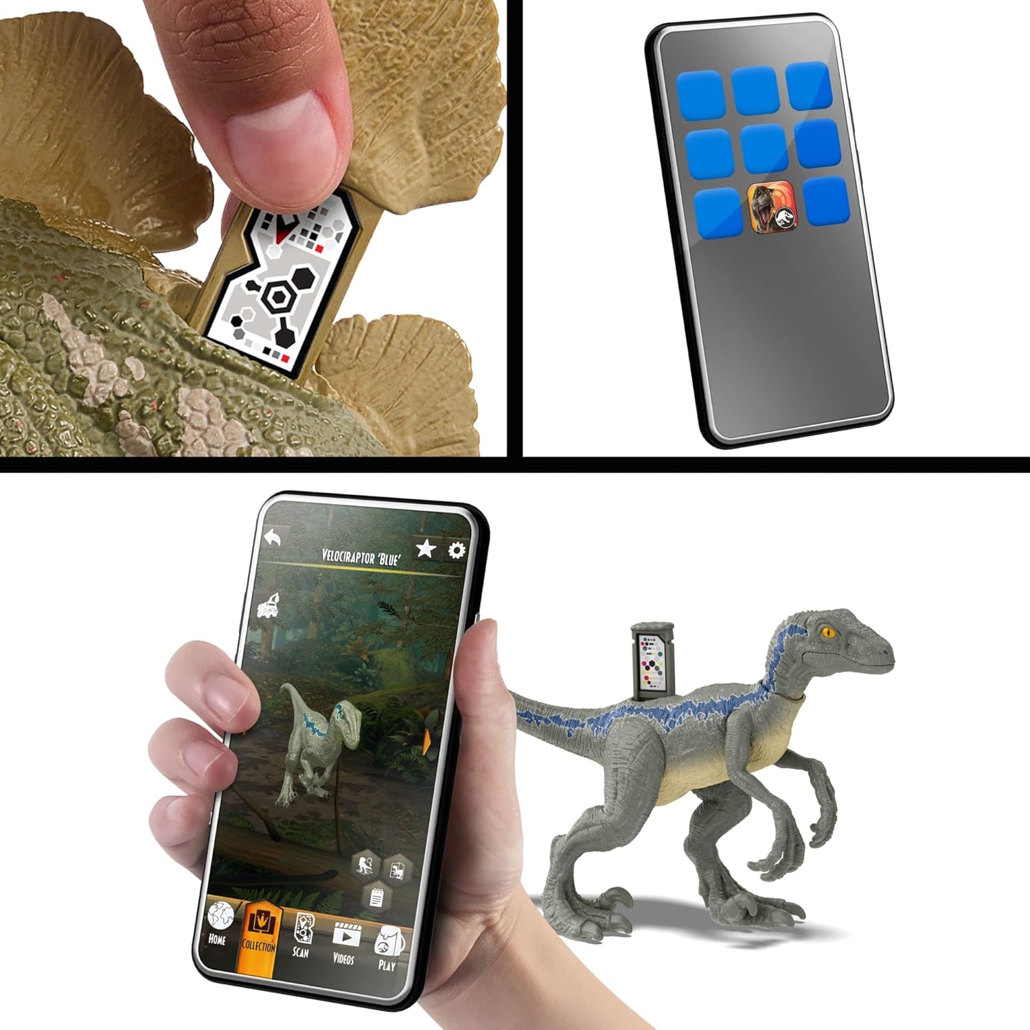 Mattel Jurassic World - Chaos Theory Roar 'N Strike Therizinosaurus/Toys