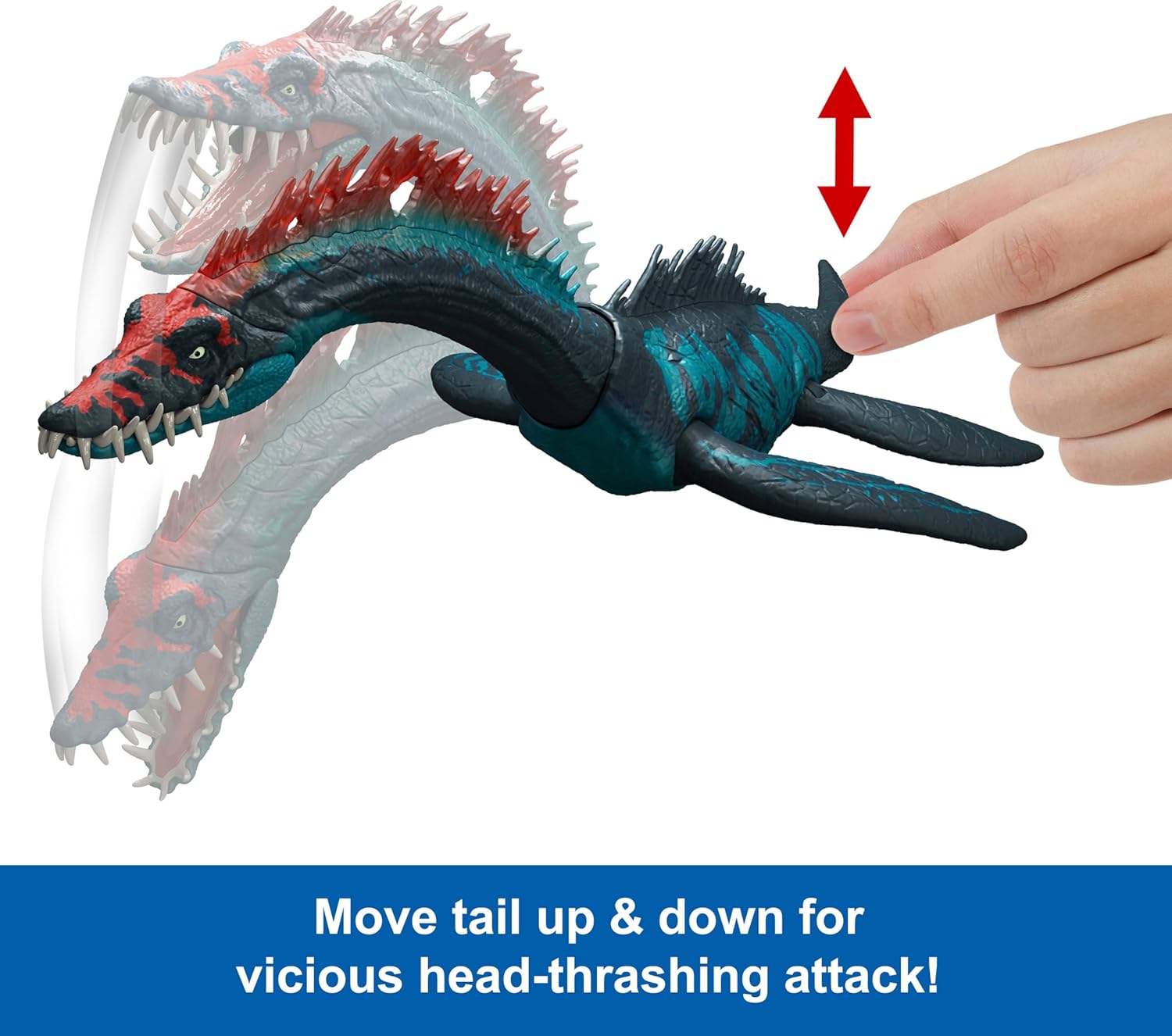 Jurassic World Gigantic Trackers Styxosaurus Figure