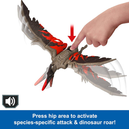 Jurassic World Wild Roar Pteranodon Action Figure