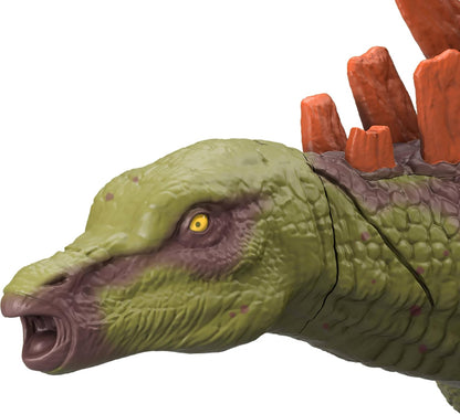 Mattel Jurassic World Dinosaur Toys with Roar Sound & Attack Action, Wild Roar Posable Figure, Physical & Connected Digital Play