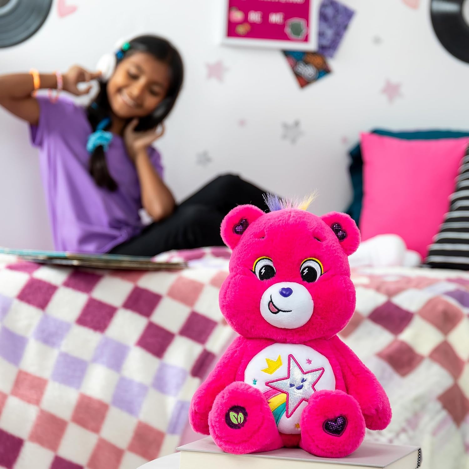 Care Bears 35Cm Medium Plush - Be Me Bear