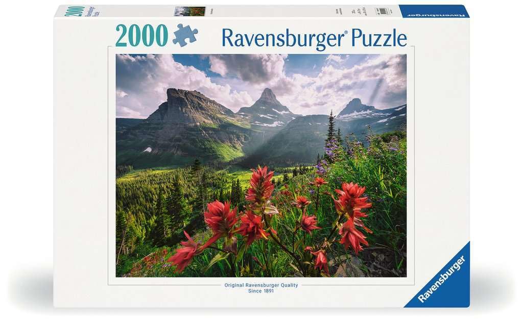 Ravensburger - Puzzle 2000 Pezzi Montagne | Puzzle 2000 Pezzi | Rompicapo Adulti E Bambini Dai 14 Anni In Su | Regalo Per Bambini E Adulti | Misure 98x75cm | Tecnologia Soft-click