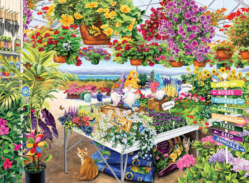Ravensburger Glorious Garden Centre 500 Piece Jigsaw Puzzle for Adults and Kids Age 10 Years +