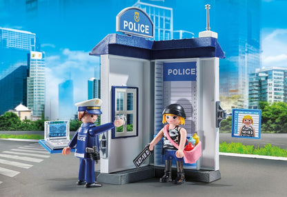 PLAYMOBIL | Action Heroes | Politie Onderzoeksruimte | Politie Speelgoed | Speelgoed voor Kinderen vanaf 4 Jaar | 71733
