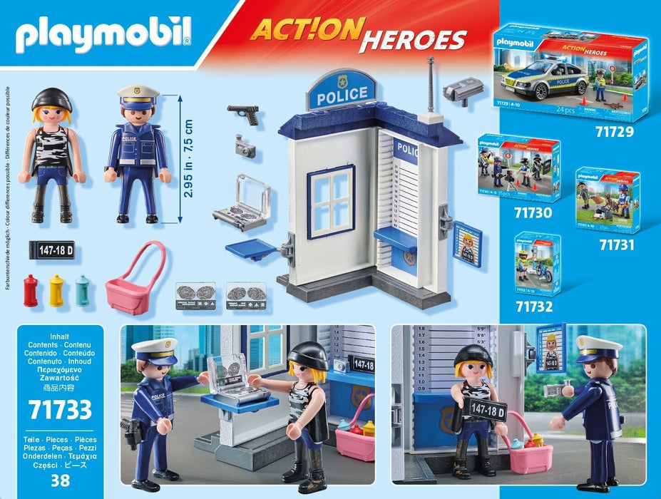 Playmobil - Starter Pack Police Room (71733)