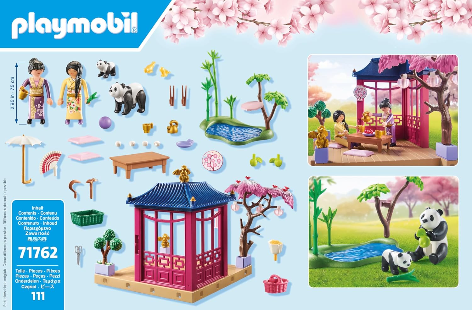 Playmobil - Asian Garden With Panda (71762)