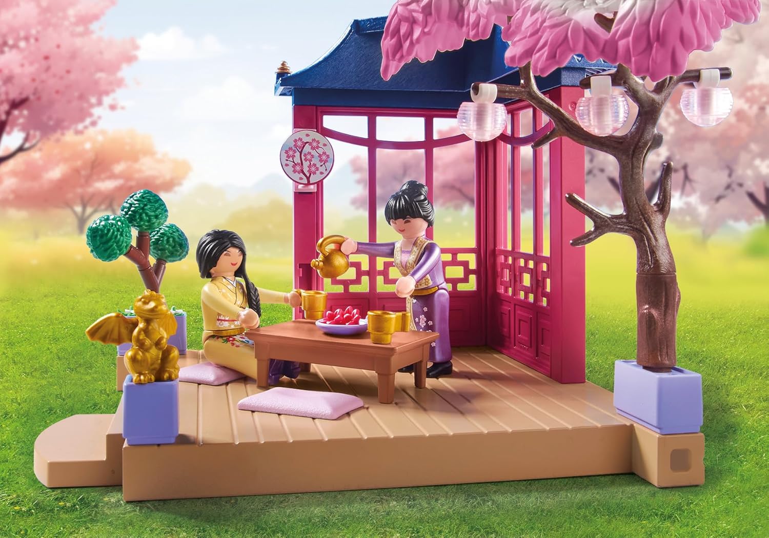 Playmobil - Asian Garden With Panda (71762)