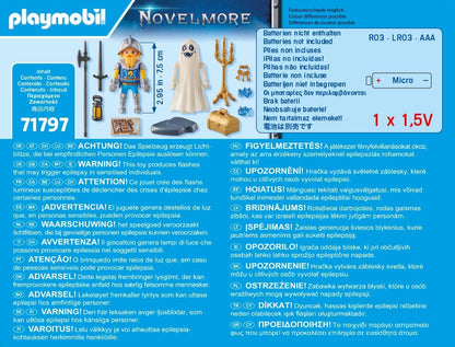 PLAYMOBIL | Novelmore | Kasteelspook en Ridder | Speelgoed voor kinderen vanaf 4 jaar | 71797