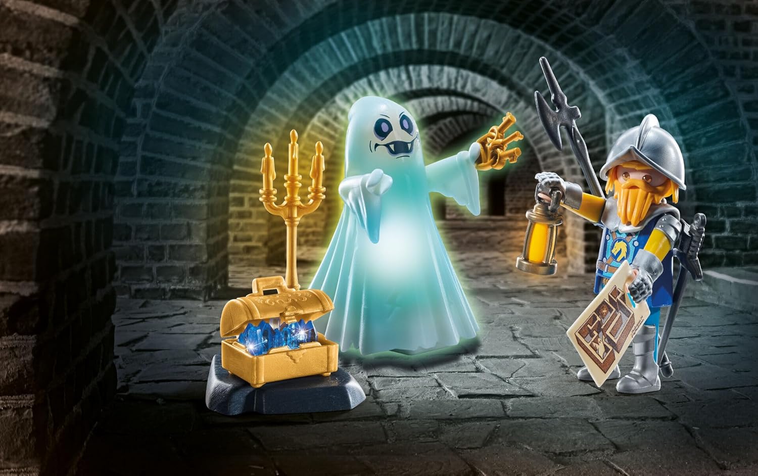 PLAYMOBIL | Novelmore | Kasteelspook en Ridder | Speelgoed voor kinderen vanaf 4 jaar | 71797