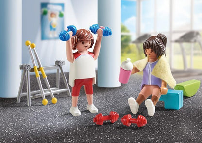 PLAYMOBIL | Sports | Fitnesstraining | Speelgoed voor kinderen vanaf 4 jaar | 71806