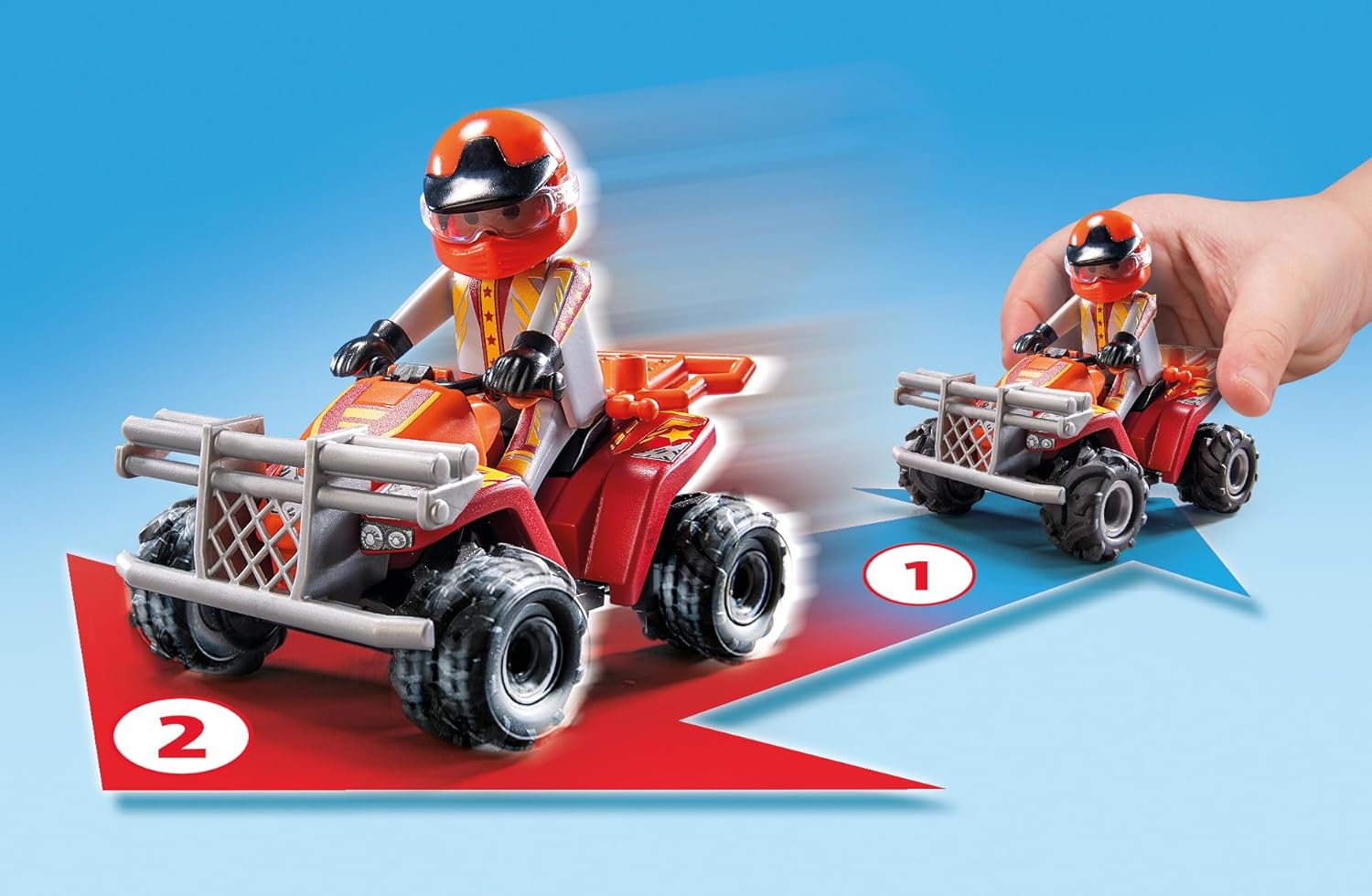 PLAYMOBIL | Stuntshow | Speelauto | Speelgoed voor kinderen vanaf 4 jaar | 71808