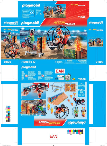 PLAYMOBIL | Stuntshow | Speelauto | Speelgoed voor kinderen vanaf 4 jaar | 71808