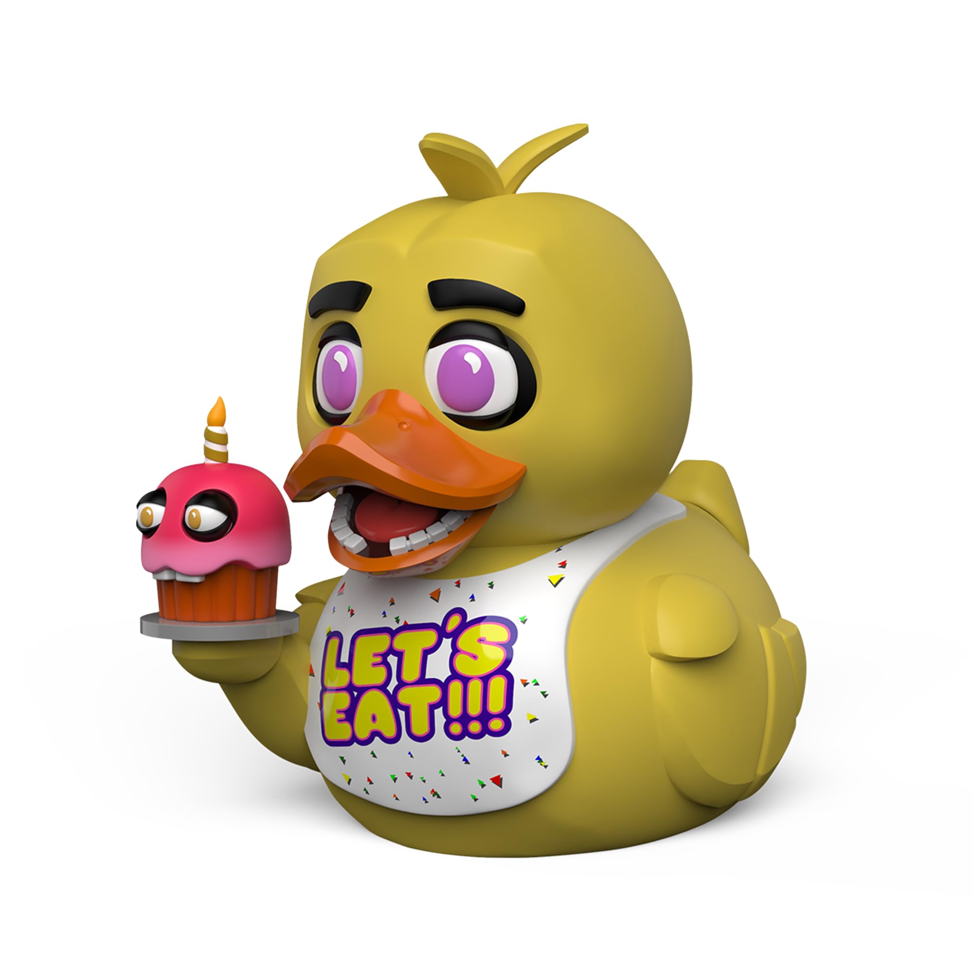 TUBBZ Erstausgabe: Five Nights at Freddy's- Chica als Cosplaying-Gummiente Vinylfigur
