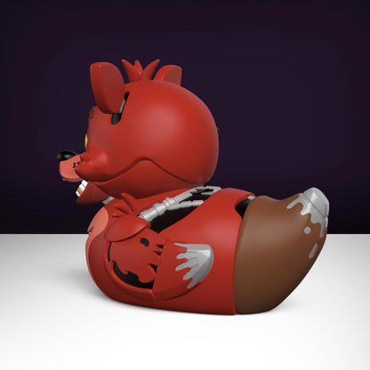 TUBBZ Erstausgabe: Five Nights at Freddy's- Foxy als Cosplaying-Gummiente Vinylfigur