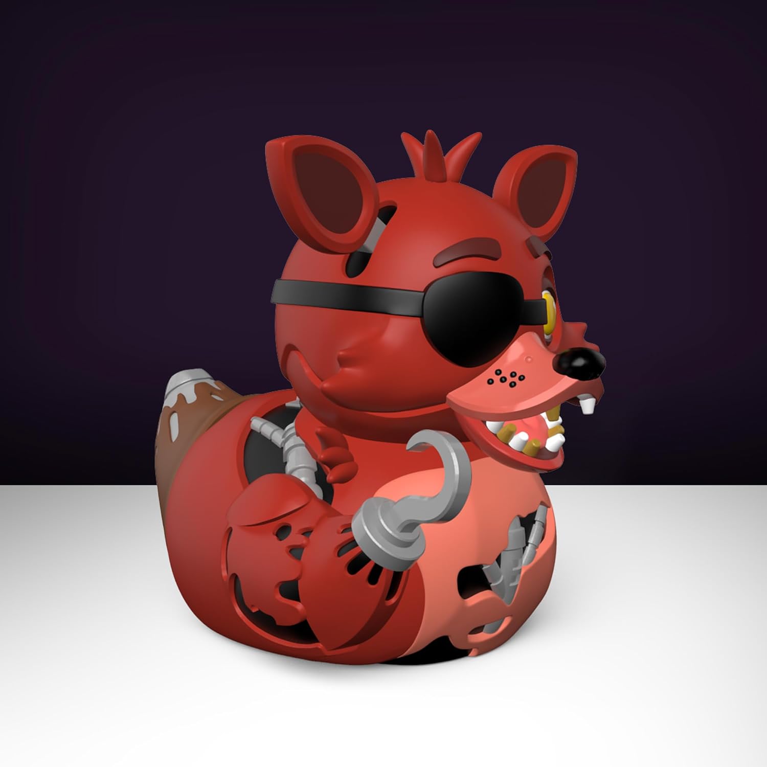 TUBBZ Erstausgabe: Five Nights at Freddy's- Foxy als Cosplaying-Gummiente Vinylfigur