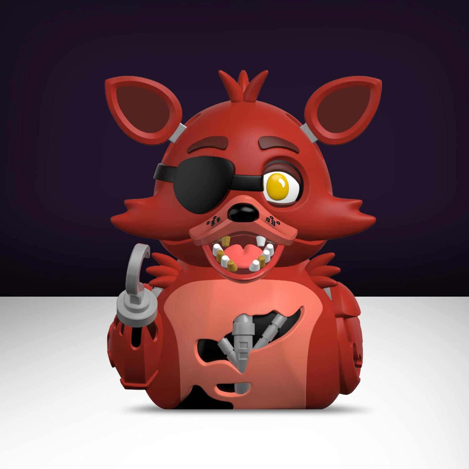 TUBBZ Erstausgabe: Five Nights at Freddy's- Foxy als Cosplaying-Gummiente Vinylfigur