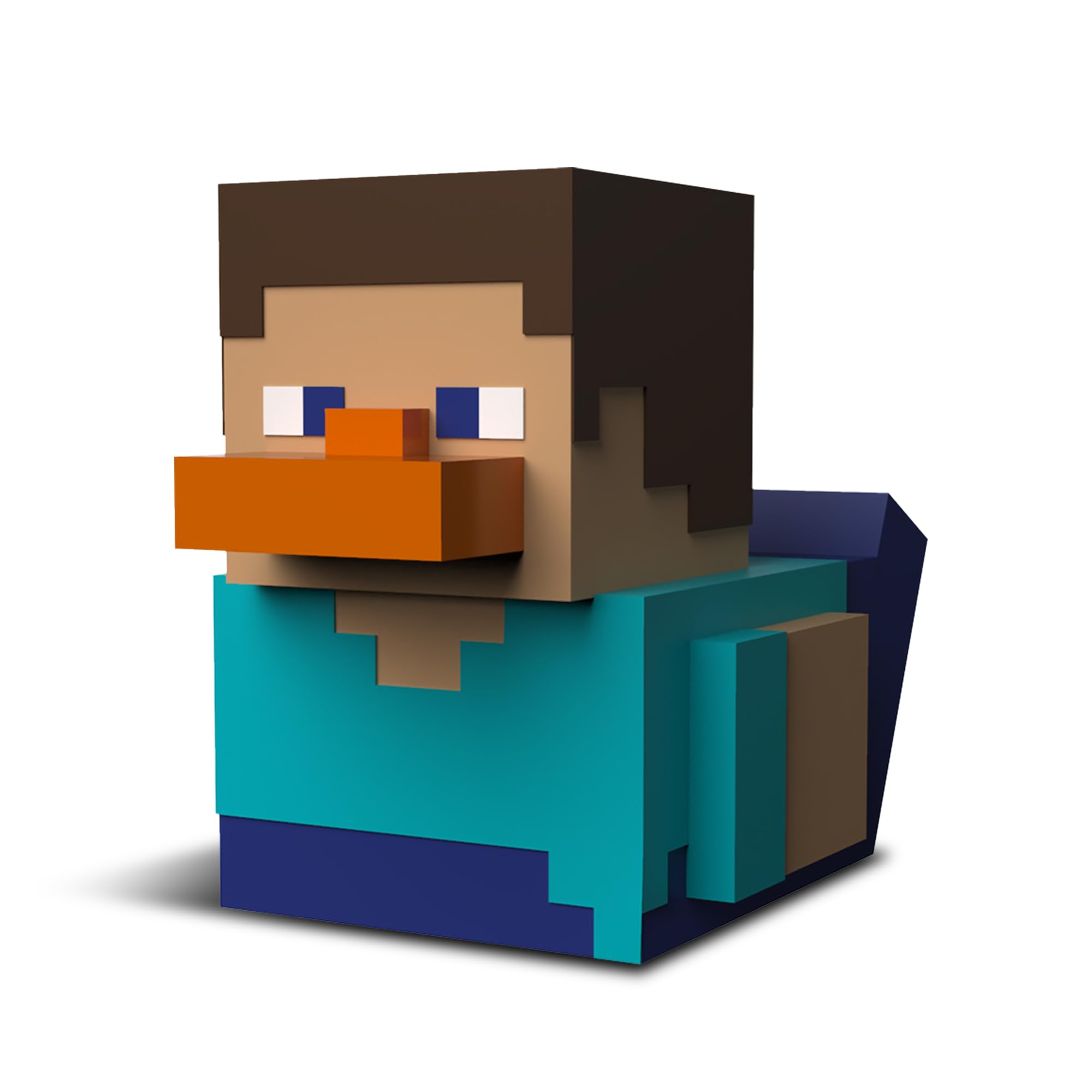 TUBBZ Erste Ausgabe Steve Sammler-Vinyl-Gummientenfigur - Offizielles Minecraft Merchandise - Filme & Videospiele