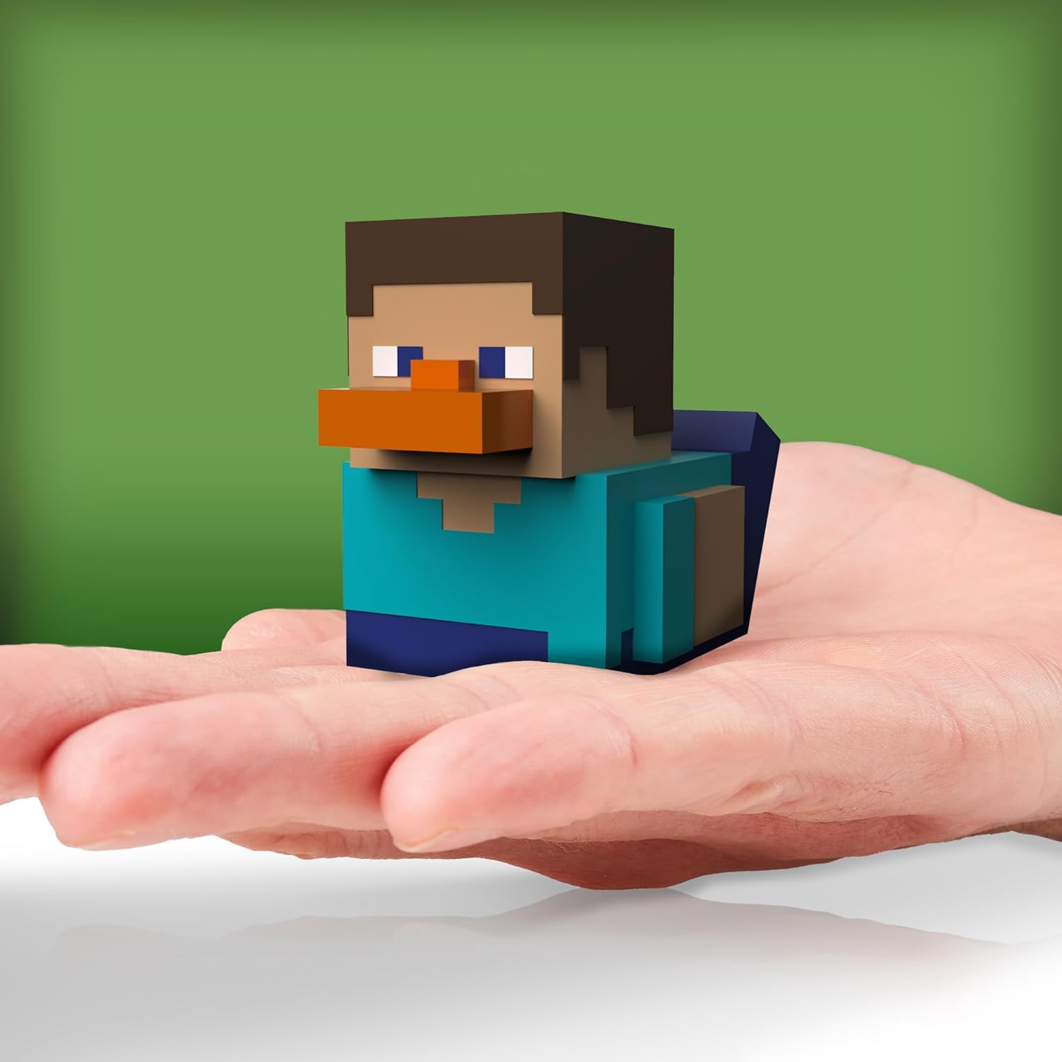 TUBBZ Erste Ausgabe Steve Sammler-Vinyl-Gummientenfigur - Offizielles Minecraft Merchandise - Filme & Videospiele
