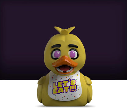 TUBBZ Mini: Five Nights at Freddy's - Chica Cosplaying Rubber Duck Vinyl Figure