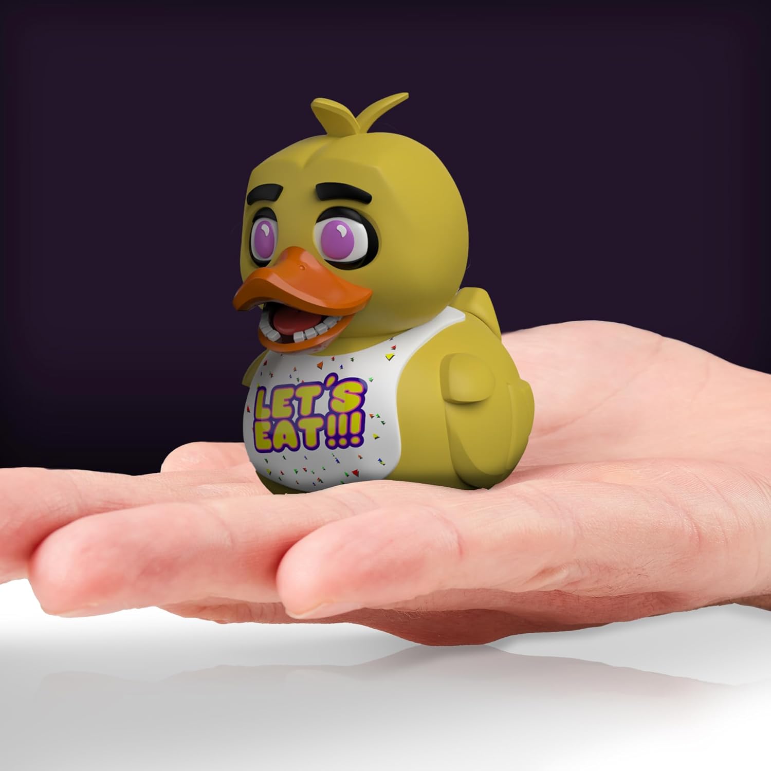 TUBBZ Mini: Five Nights at Freddy's - Chica Cosplaying Rubber Duck Vinyl Figure