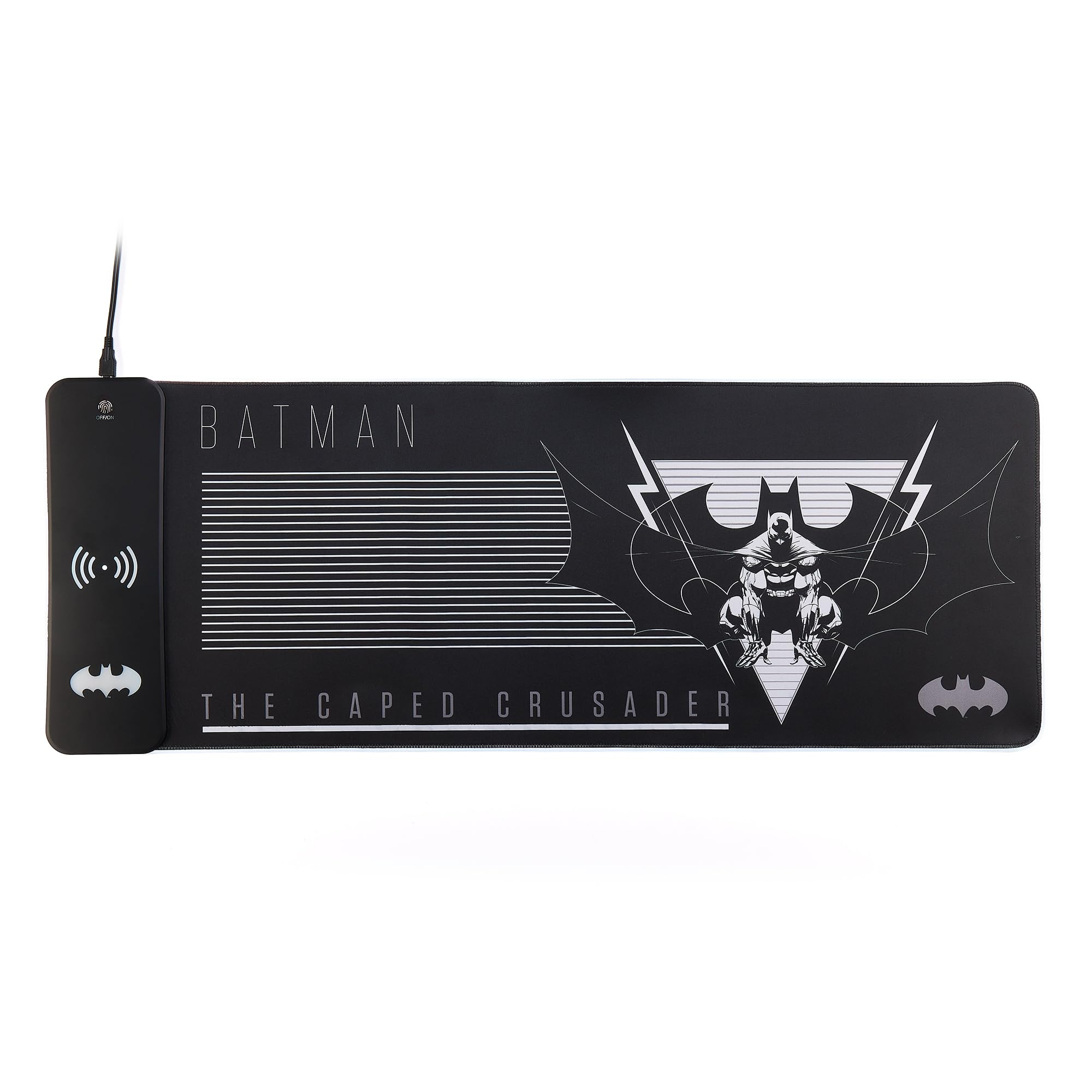 Numskull Batman - Oversize Gaming Mat & Mobile Charger