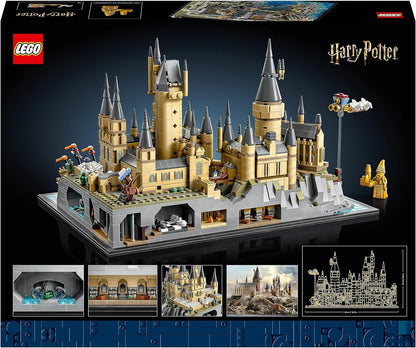 LEGO 76419 Harry Potter Hogwarts Castle and Grounds Big Set for Adults, including Iconic Locations: Great Hall, Chamber of Secrets & More, Valentine's Day Treat, Gifts for Women, Men, Her or Him