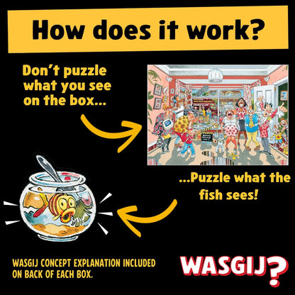 Wasgij Retro Original 9, Home Improvements - Unique 1000 Piece Jigsaw Puzzle for Adults - Colourful, Puzzling, Challenging & Brainteasing Adult Jigsaws - 100% Recycled Cardboard 1000Pc Puzzles - Jumbo