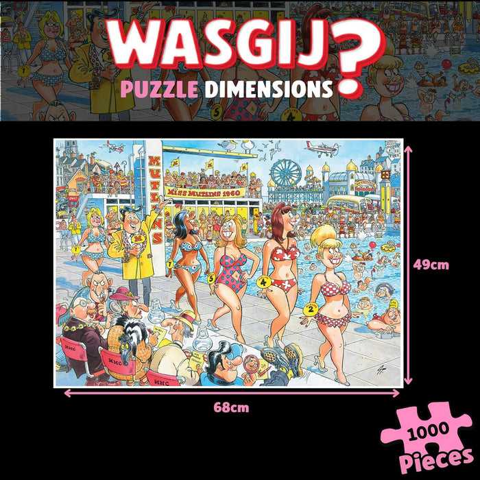 Wasgij - Retro Destiny - #9 Super Models! (1000 Pieces) (1110100503)