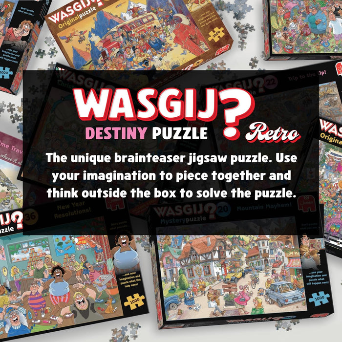 Wasgij - Retro Destiny - #9 Super Models! (1000 Pieces) (1110100503)