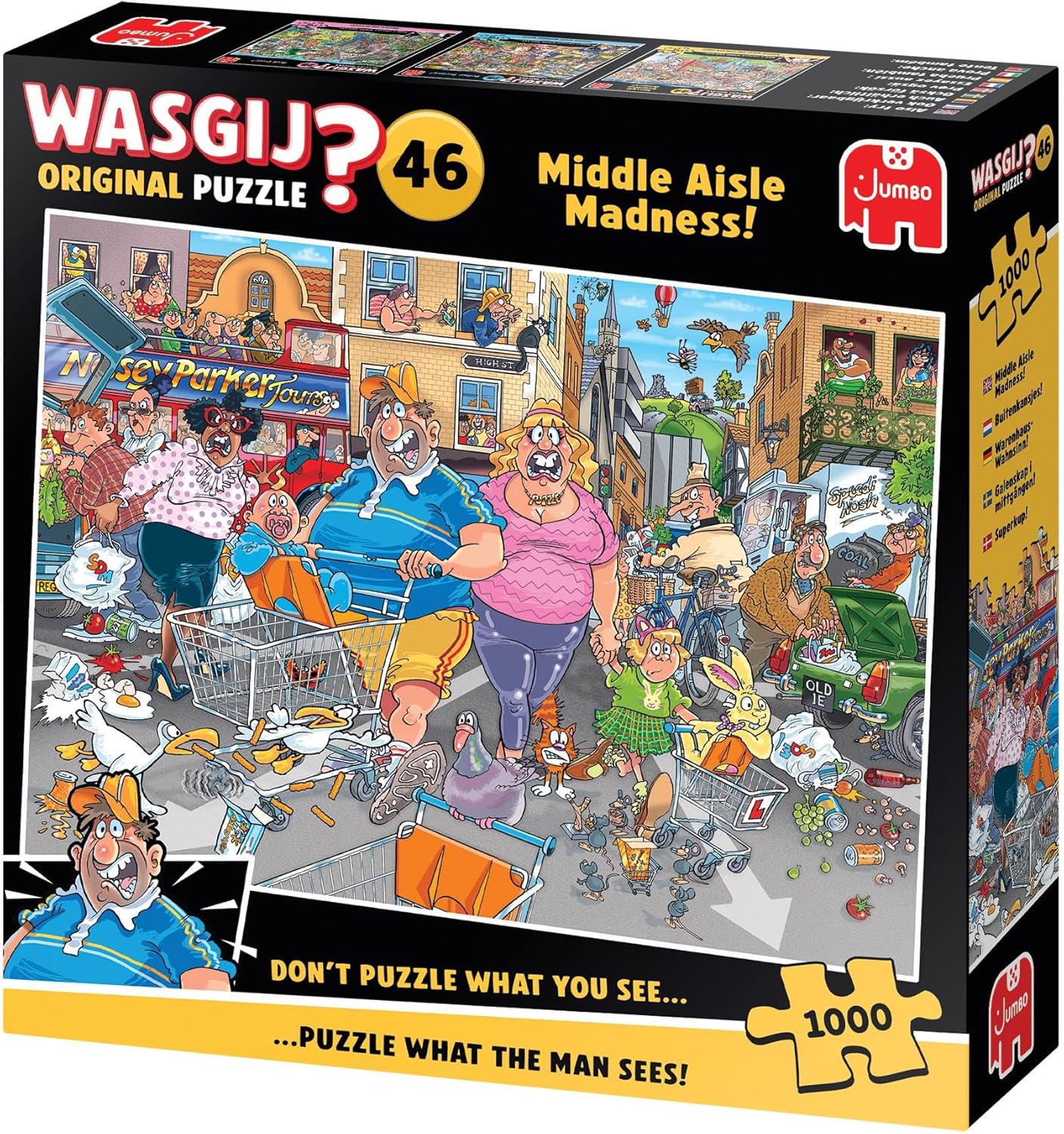 Wasgij Original 46 - Middle Aisle Madness (1000 Stukjes)