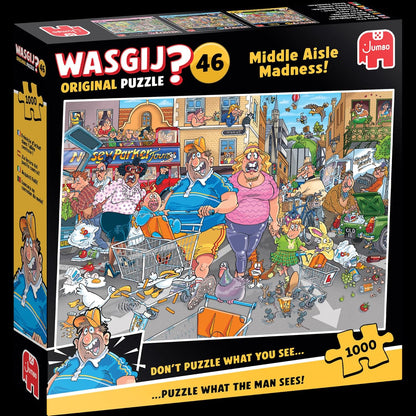 Wasgij Original 46 - Middle Aisle Madness (1000 Stukjes)