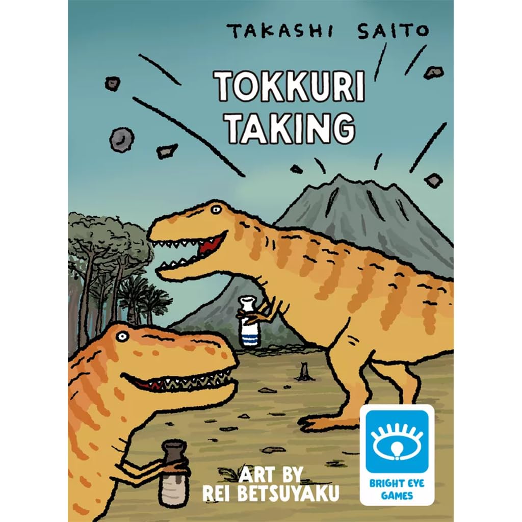Bright Eye Games | Tokkuri Taking Card Game in English and German for the Whole Family | Strategic Game for 2-4 Players | Party Game for Playing with Family and Friends