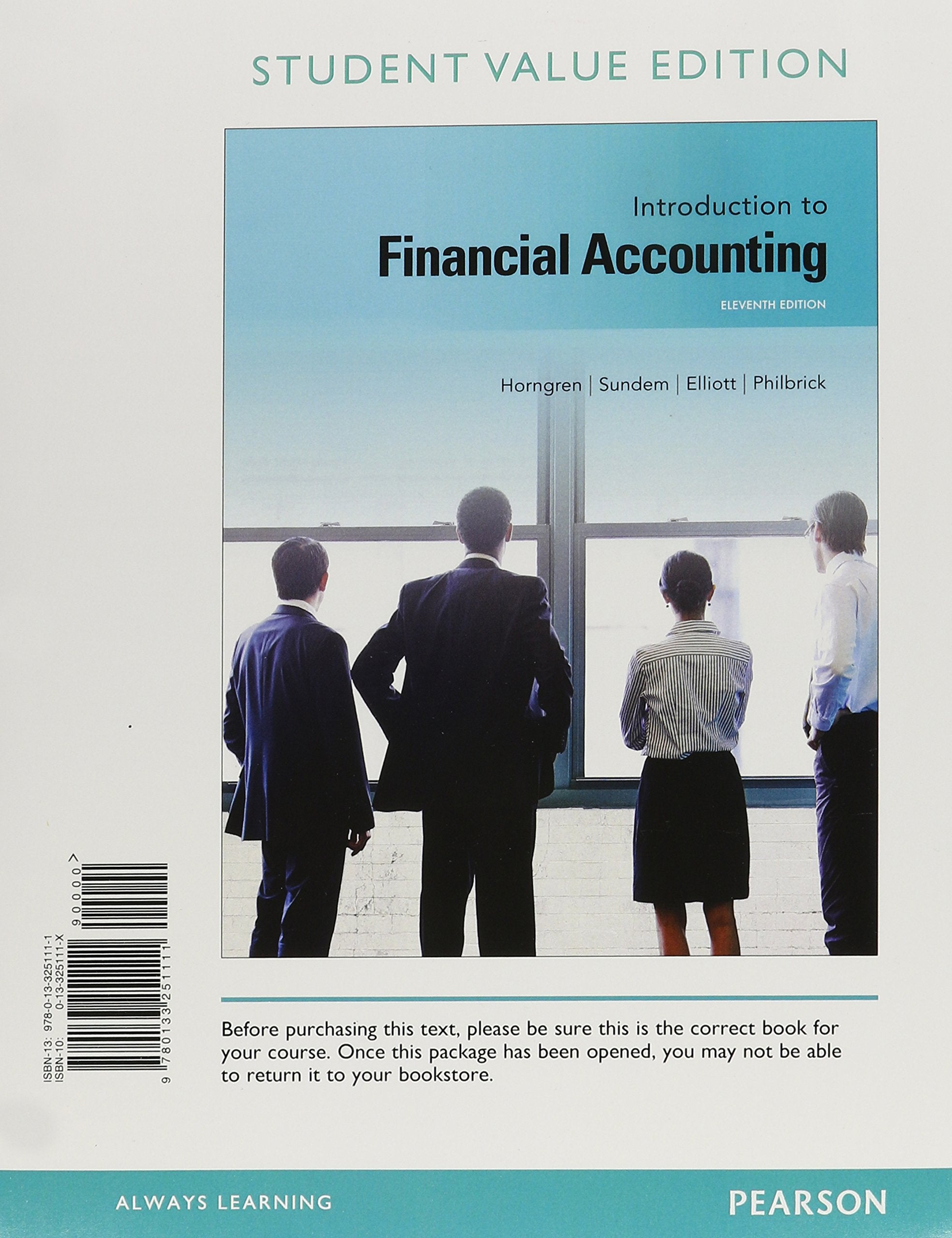 Introduction to Financial Accounting, Student Value Edition Plus New Mylab Accounting with Pearson Etext -- Access Card Package