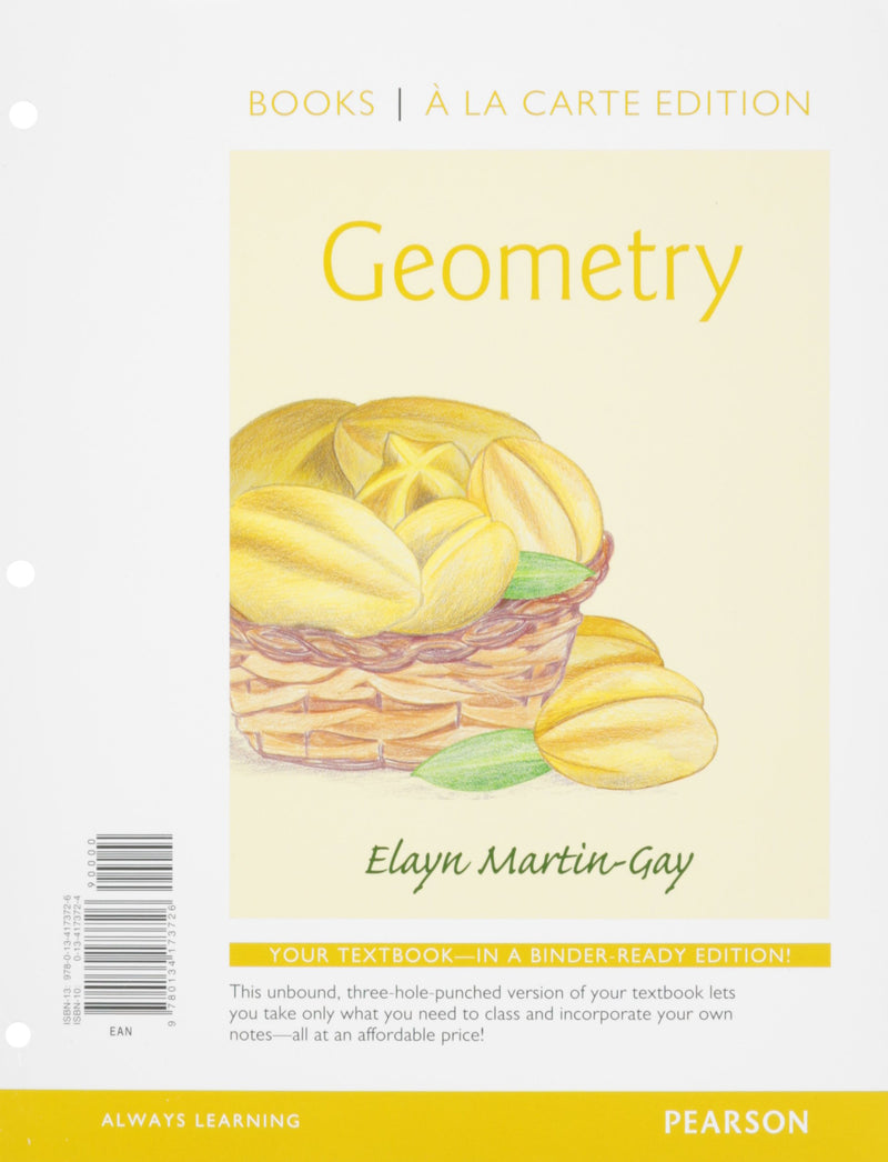 Geometry, Books a la Carte Edition Plus Mylab Math with Pearson Etext -- Access Card Package