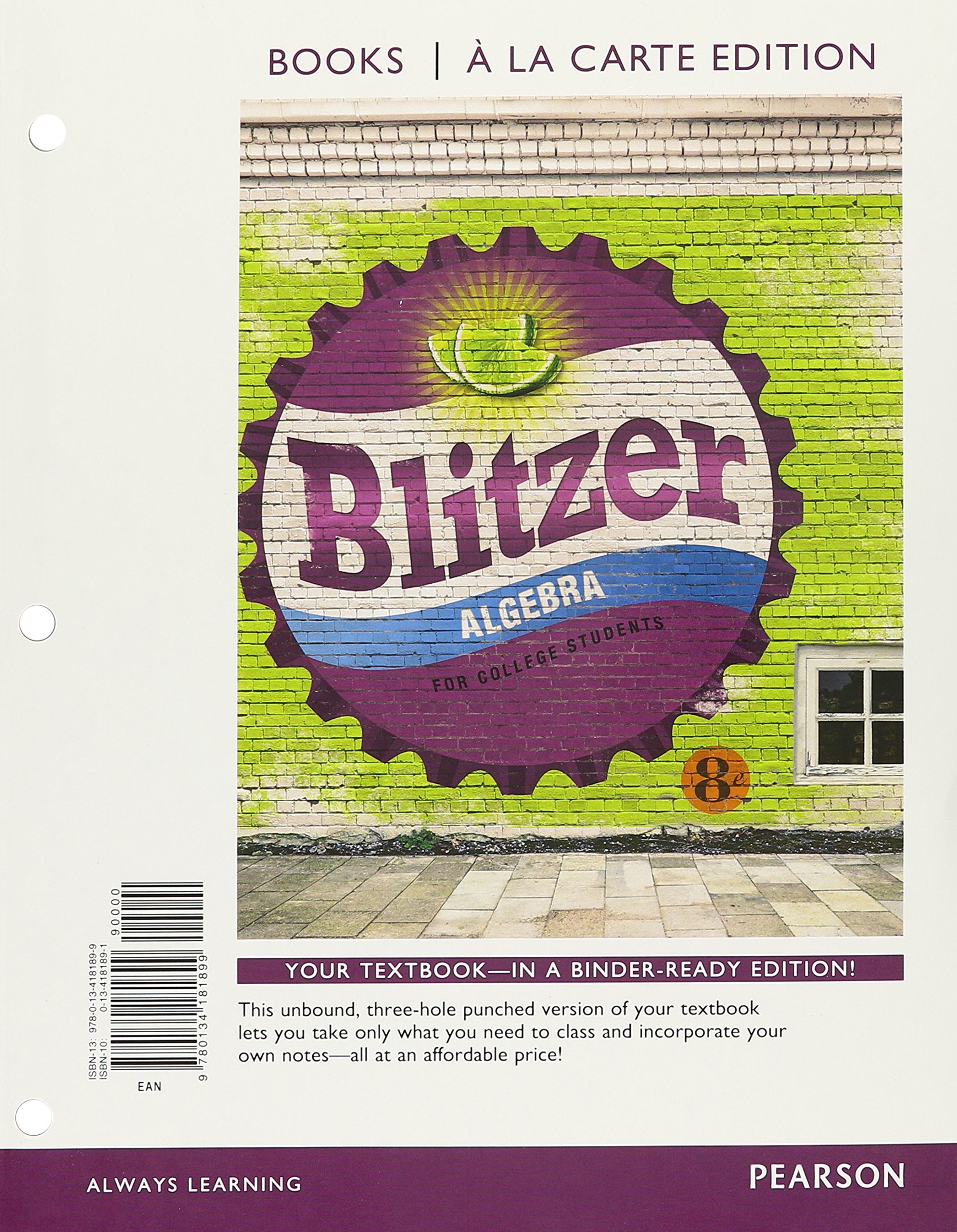 Algebra for College Students, Books a la Carte Edition Plus Mylab Math