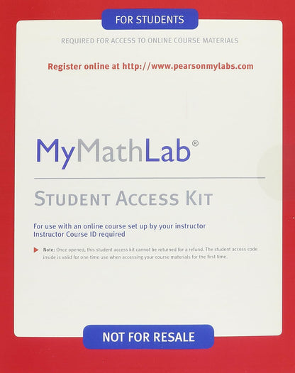 Algebra for College Students, Books a la Carte Edition Plus Mylab Math