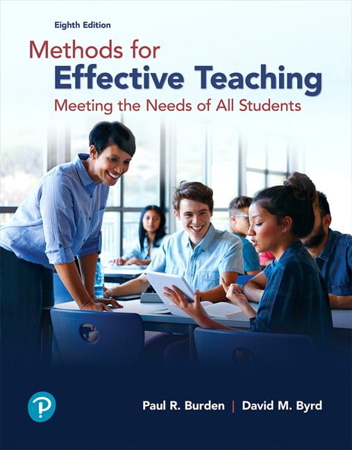 Methods for Effective Teaching: Meeting the Needs of All Students, with Enhanced Pearson Etext -- Access Card Package (What's New in Curriculum & Instruction)