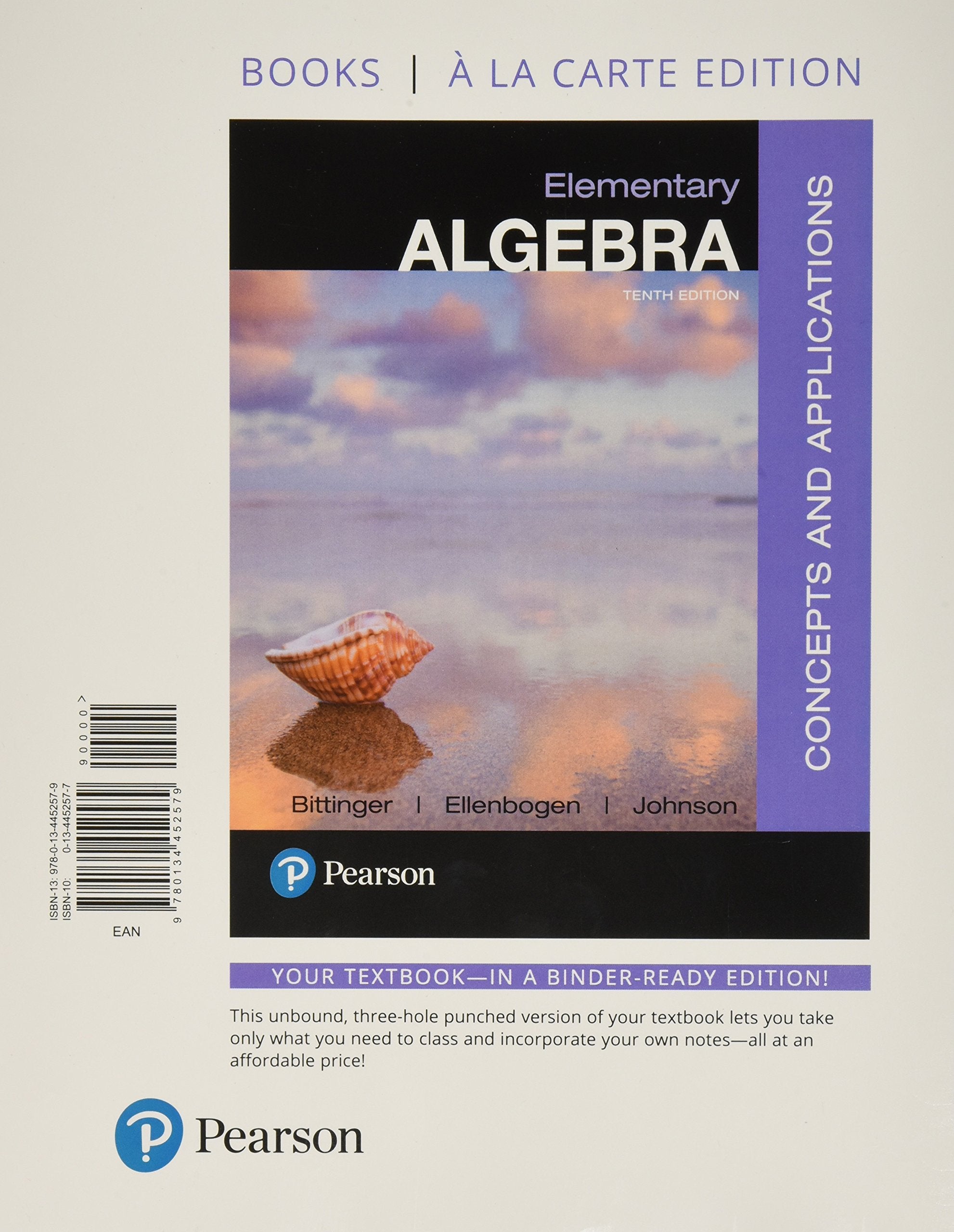Elementary Algebra: Concepts and Applications, Books a la Carte Edition Plus Mylab Math -- 24 Month Access Card Package
