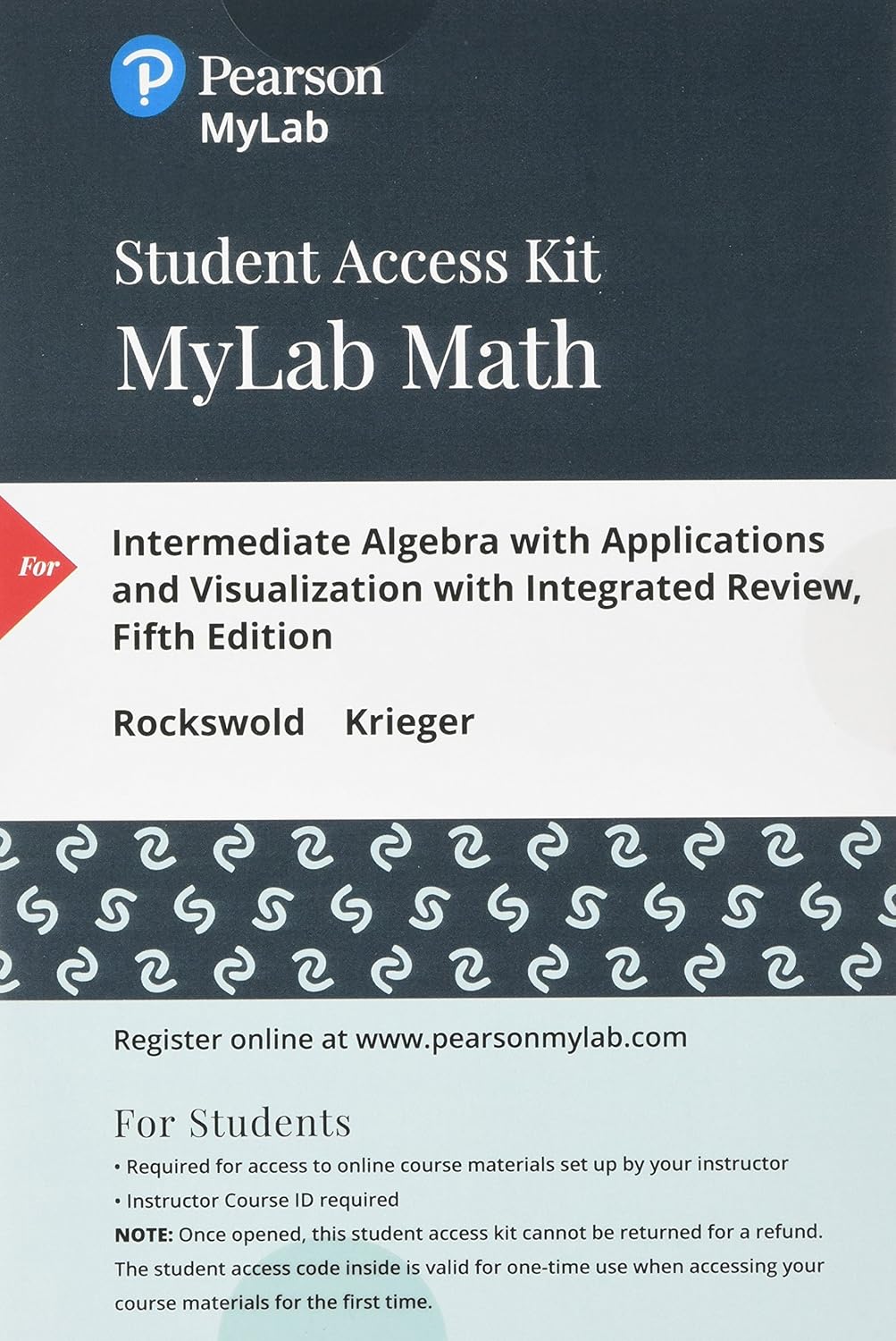 Intermediate Algebra With Applications and Visualization + Integrated Review Worksheets