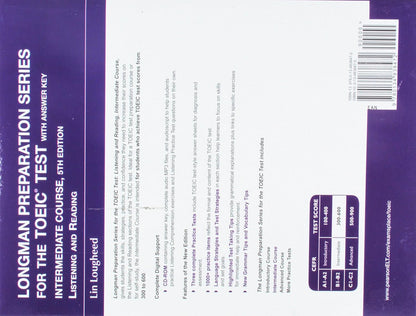 Longman Preparation Series for the TOEIC Test: Intermediate + CD with Answer key (Longman Preparation Course for the TOEFL with Answer Key)