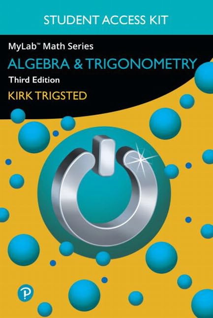 Algebra & Trigonometry Mylab Math Access Code