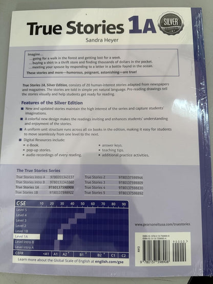 True Stories Silver Edition Level 1A Student`S Book And Ebook With Digital Resources And Pop-Up Stories