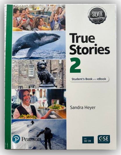 True Stories Silver Edition Level 2 Student`S Book And Ebook With Digital Resources And Pop-Up Stories