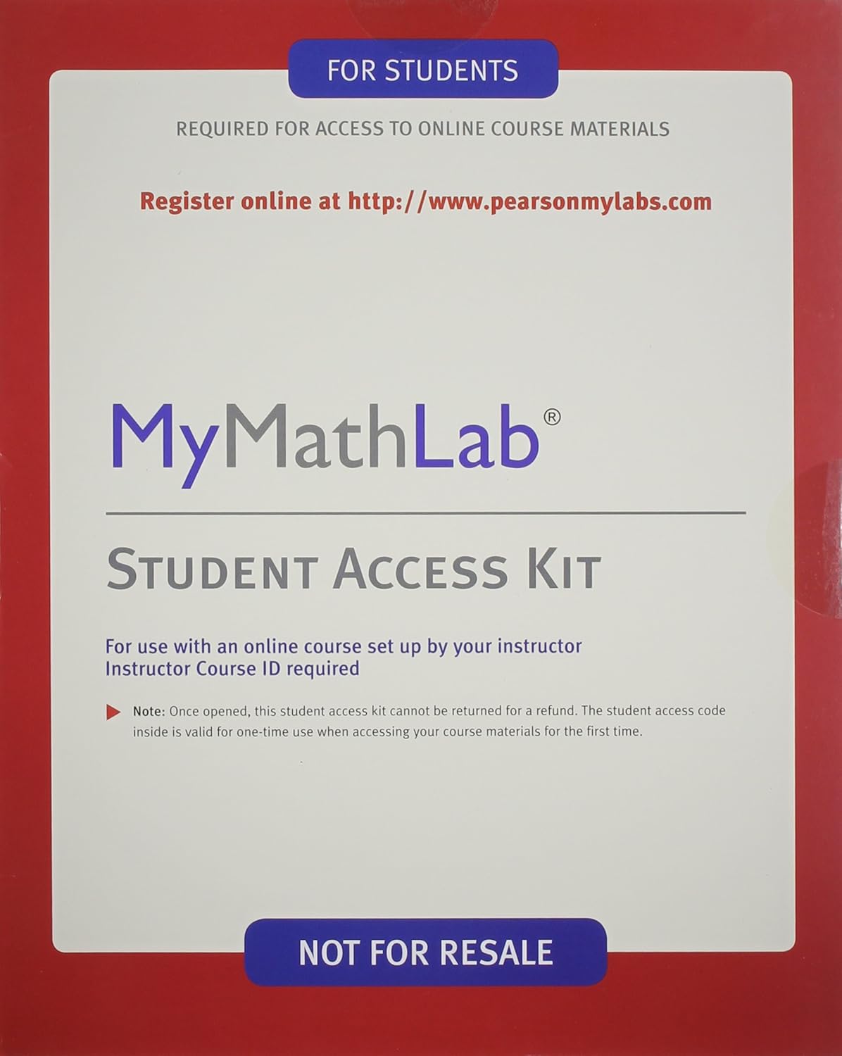 College Algebra, Books a la Carte Edition, Plus New Mylab Math-- Access Card Package