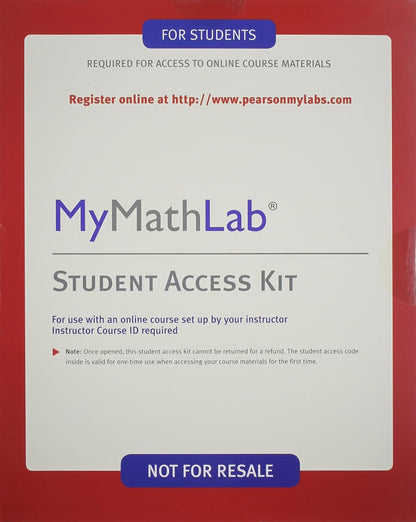College Algebra, Books a la Carte Edition, Plus New Mylab Math-- Access Card Package