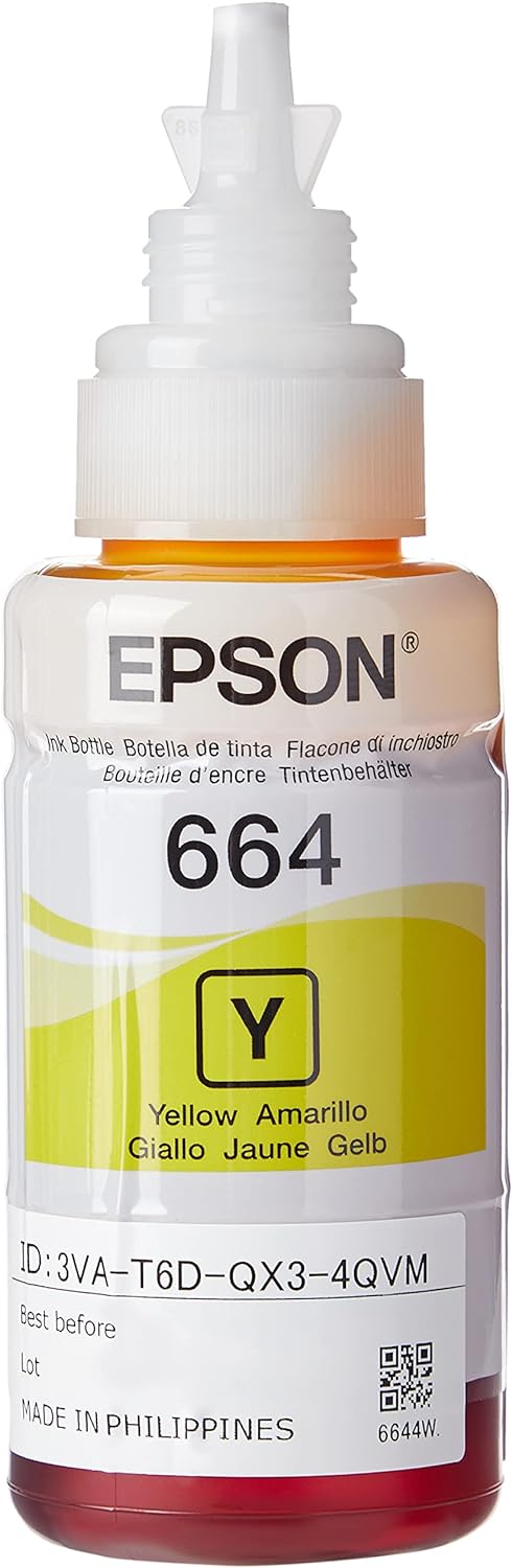 Epson T6644 Tintenpatrone EcoTank, Singlepack gelb, 235H547